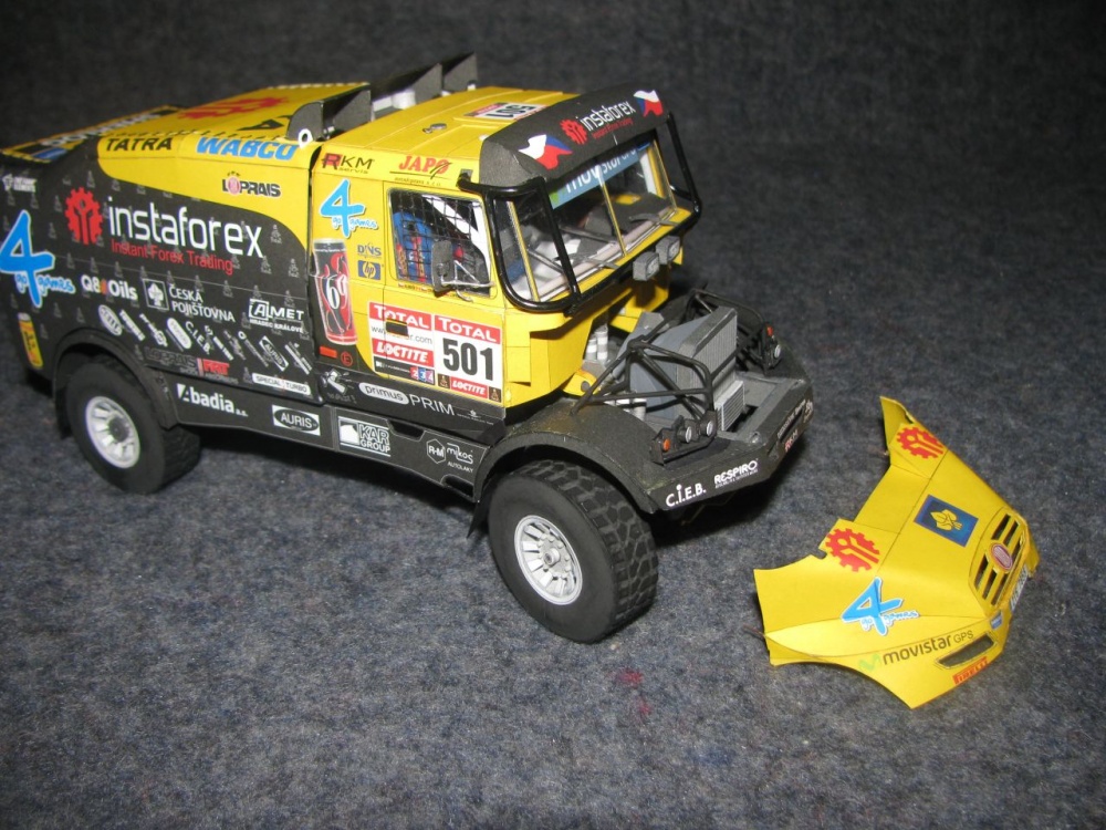 Tatra 815 JAMAL ZO R45 12.400 4x4.1 - Dakar 2012 (Plná velikost v novém okně) Tatra 815 JAMAL ZO R45 12.400 4x4.1 - Dakar 2012