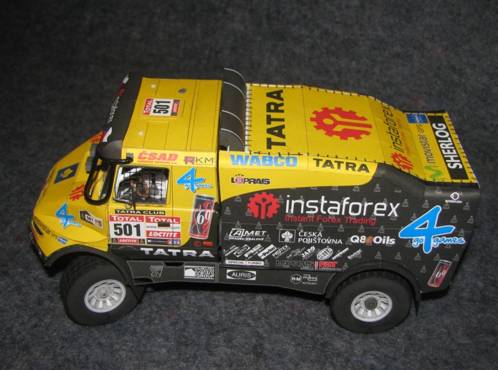 Tatra 815 JAMAL ZO R45 12.400 4x4.1 - Dakar 2012 (Plná velikost v novém okně) Tatra 815 JAMAL ZO R45 12.400 4x4.1 - Dakar 2012