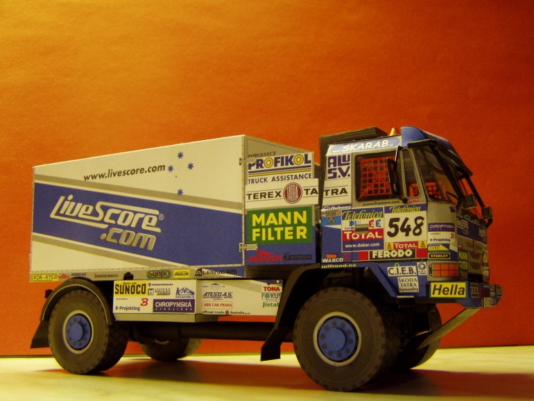 Tatra 815 Dakar letka racing team