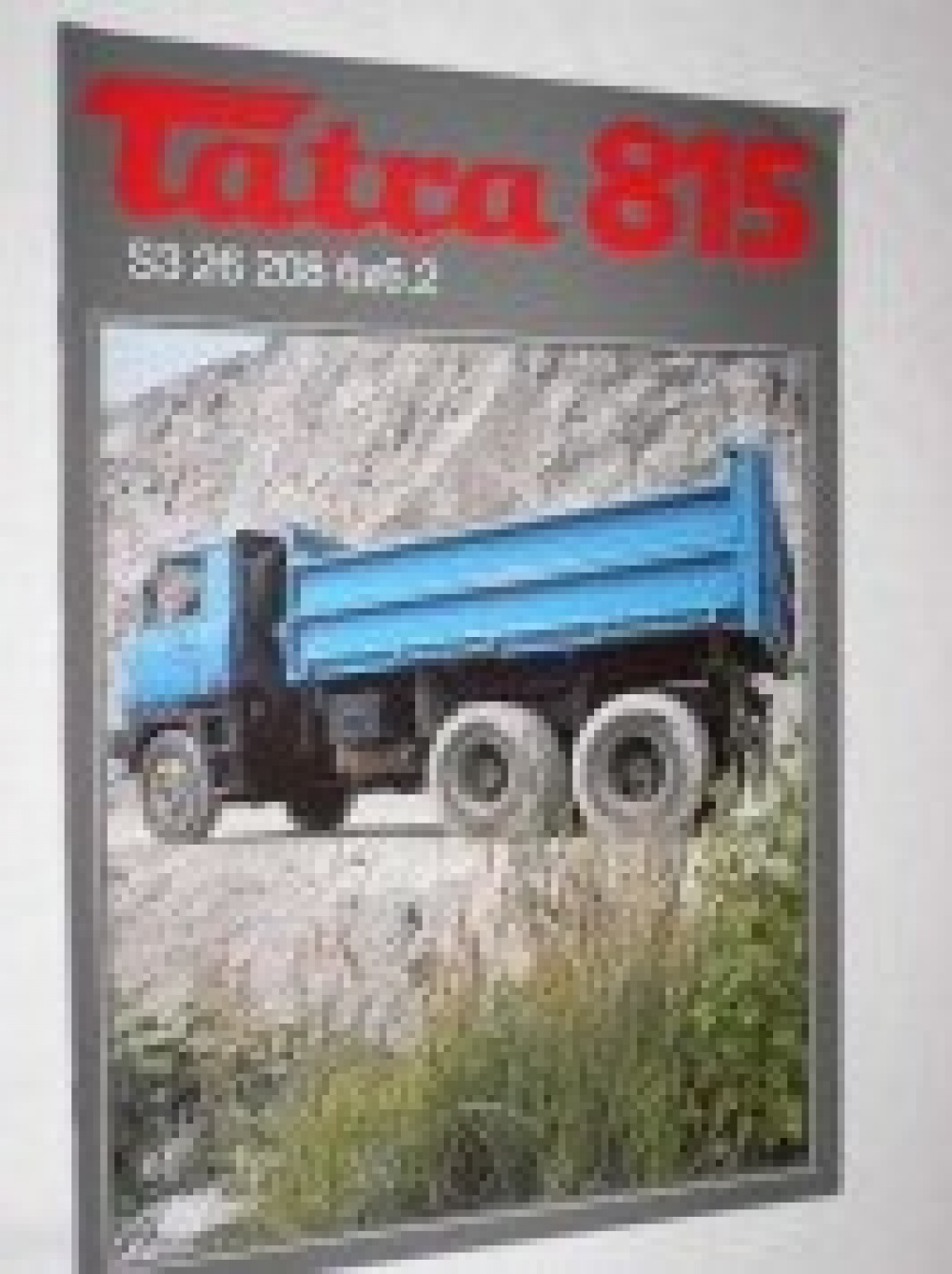 TATRA 815 S3 MODRA (Plná velikost v novém okně) TATRA 815 S3 MODRA