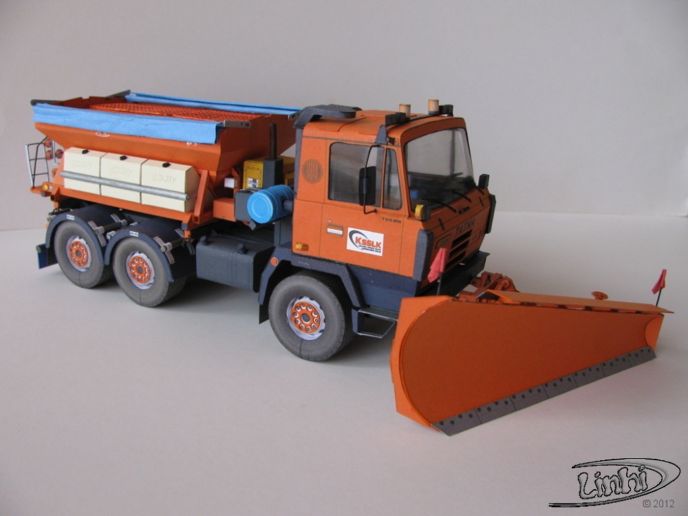 Tatra 815 sypač (Plná velikost v novém okně) Tatra 815 sypač