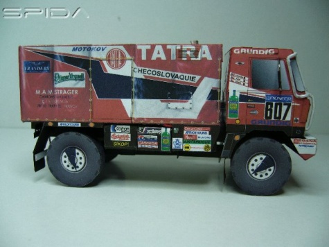 Tatra 815 VD 10 300 4 x 4.1   Dakar 1988