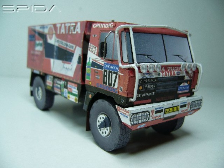 Tatra 815 VD 10 300 4 x 4.1   Dakar 1988