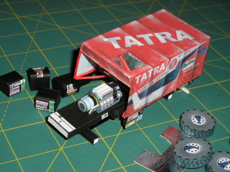 TATRA 815 VD 10 300 4 x 4.1 Dakar 1988 (beta)