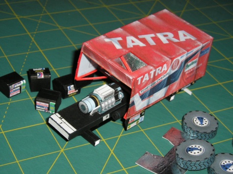 TATRA 815 VD 10 300 4 x 4.1 Dakar 1988 (beta)