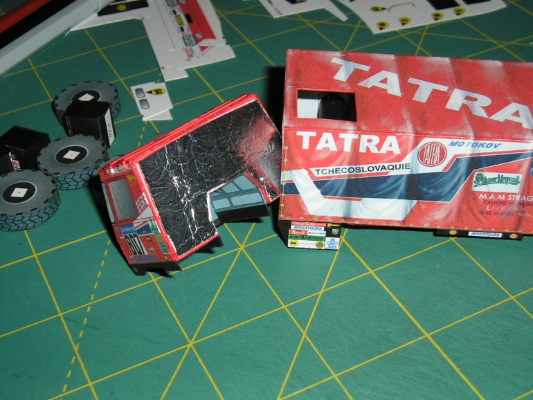 TATRA 815 VD 10 300 4 x 4.1 Dakar 1988 (beta)