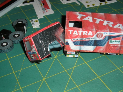 TATRA 815 VD 10 300 4 x 4.1 Dakar 1988 (beta)