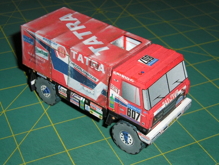 TATRA 815 VD 10 300 4 x 4.1 Dakar 1988 (beta)