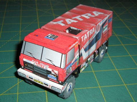 TATRA 815 VD 10 300 4 x 4.1 Dakar 1988 (beta)