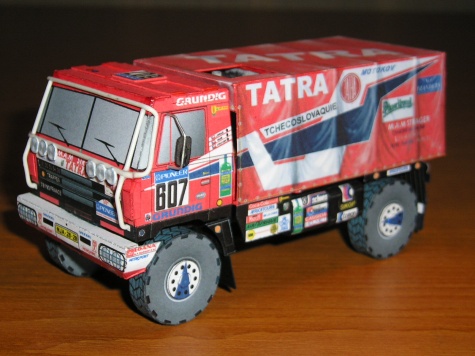 TATRA 815 VD 10 300 4 x 4.1 Dakar 1988 (beta)