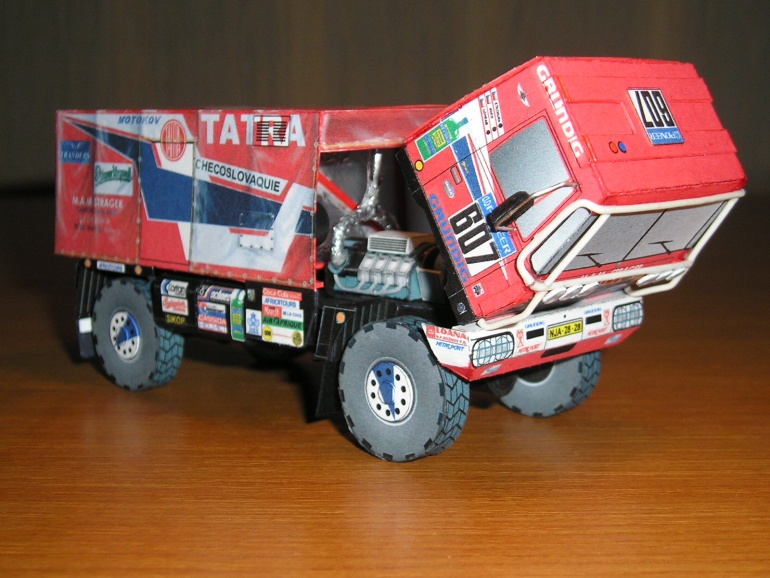 TATRA 815 VD 10 300 4 x 4.1 Dakar 1988 (beta)