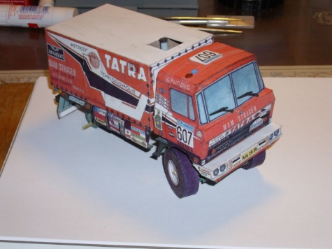 Tatra 815 VD 10 300 4x4.1 Dakar 1988 Tatra 815 VD 10 300 4x4.1 Dakar 1988