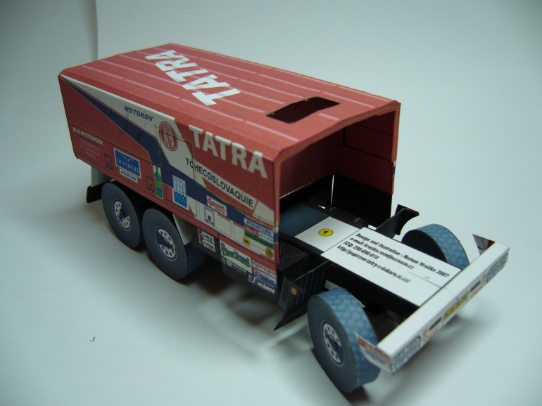Tatra 815 VD 13 350 6x6.1 1988 (Plná velikost v novém okně) Tatra 815 VD 13 350 6x6.1 1988