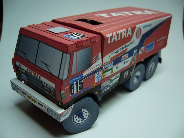 Tatra 815 VD 13 350 6x6.1 1988 (Plná velikost v novém okně) Tatra 815 VD 13 350 6x6.1 1988