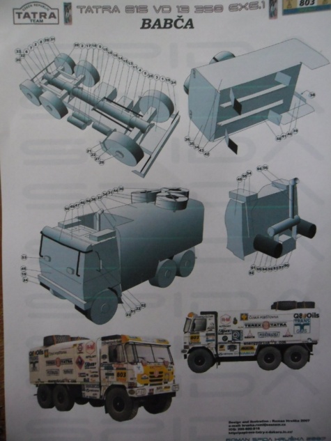TATRA 815 VD 13 350 6x6.1 BAB�A