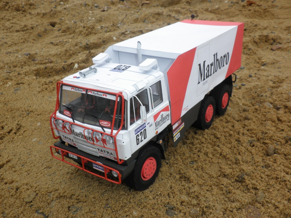 Tatra 815 VD 13 350 6x6.1 Dakar 1988 Clay Regazzoni (Pln� velikost v nov�m okn�) Tatra 815 VD 13 350 6x6.1 Dakar 1988 Clay Regazzoni