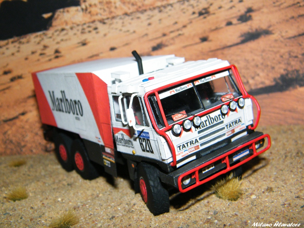 Tatra 815 VD 13 350 6x6.Clay Regazzoni 1988 (Plná velikost v novém okně) Tatra 815 VD 13 350 6x6.Clay Regazzoni 1988