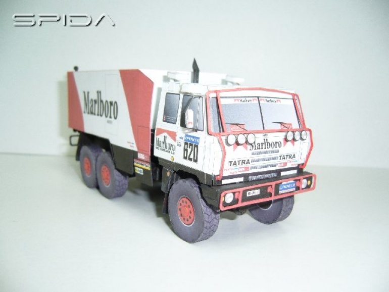 Tatra 815 VD 13 350 6x6.Clay Regazzoni 1988 (Plná velikost v novém okně) Tatra 815 VD 13 350 6x6.Clay Regazzoni 1988