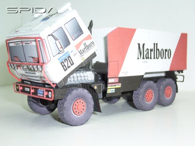 Tatra 815 VD 13 350 6x6.Clay Regazzoni 1988 (Pln� velikost v nov�m okn�) Tatra 815 VD 13 350 6x6.Clay Regazzoni 1988
