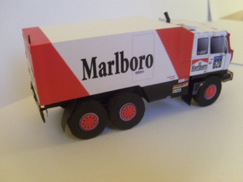 Tatra 815 VD 13 350 6x6 Dakar 1988, Regazzoni, (Spida, 1:53)