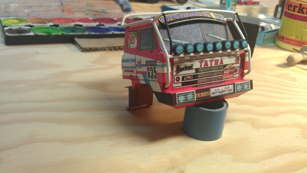 Tatra 815 VE Dakar 1986 (Plná velikost v novém okně) Tatra 815 VE Dakar 1986
