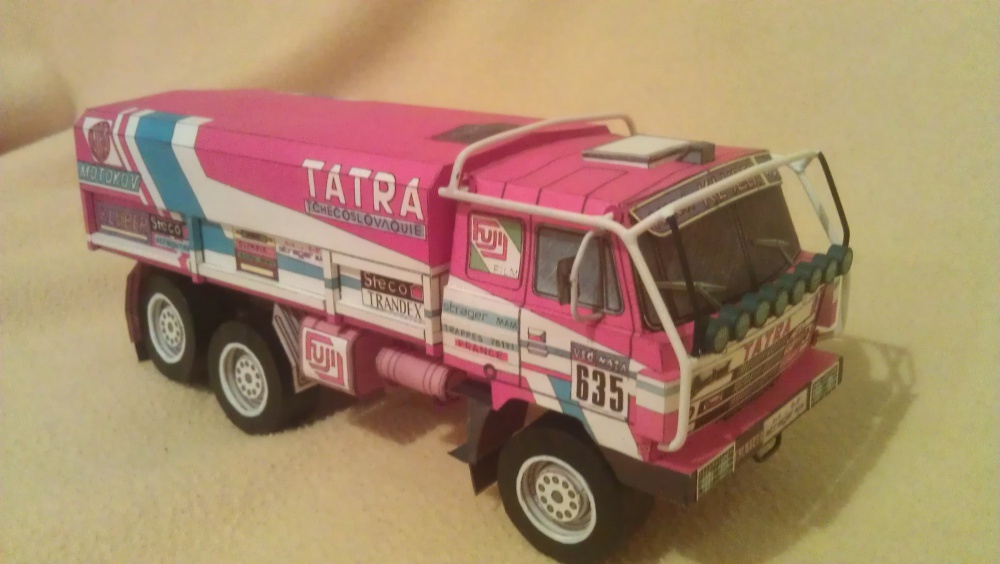 Tatra 815 VE Dakar 1986 (Plná velikost v novém okně) Tatra 815 VE Dakar 1986