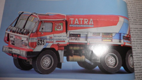 Tatra 815 ve ralye Paris dakar