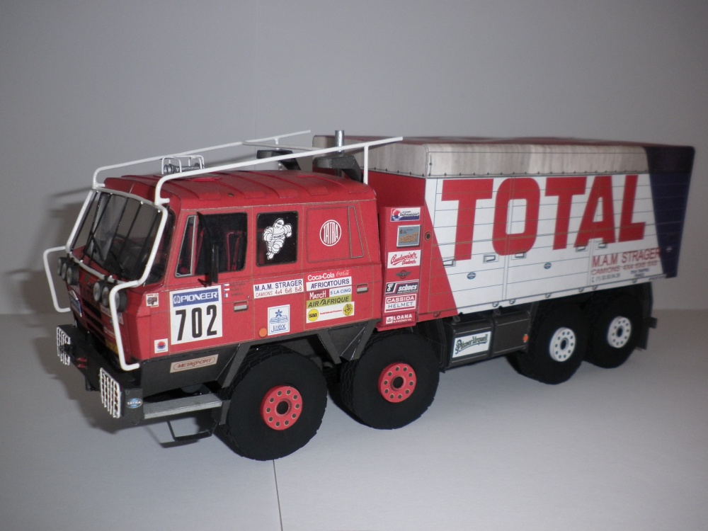 Tatra 815 VT 26 265 8x8.1 Dakar 1988 Total (Plná velikost v novém okně) Tatra 815 VT 26 265 8x8.1 Dakar 1988 Total