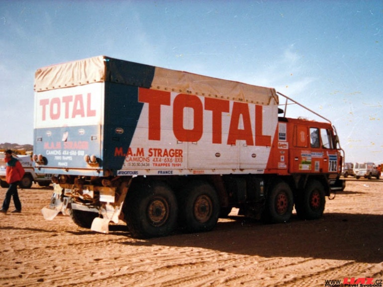 Tatra 815 VT 26 265 8X8.1 Dakar 88 (Plná velikost v novém okně) Tatra 815 VT 26 265 8X8.1 Dakar 88