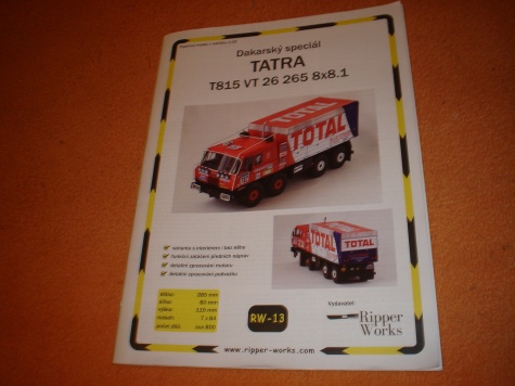 Tatra 815 VT 26 265 8x8.1 TOTALka Tatra 815 VT 26 265 8x8.1 TOTALka