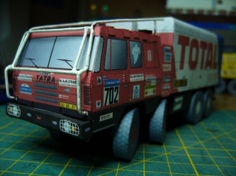 Tatra 815 VT 26 265 8X8 TOTAL Dakar 1988 Tatra 815 VT 26 265 8X8 TOTAL Dakar 1988