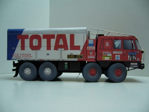 Tatra 815 VT 26 265 8X8 TOTAL Dakar 1988 Tatra 815 VT 26 265 8X8 TOTAL Dakar 1988