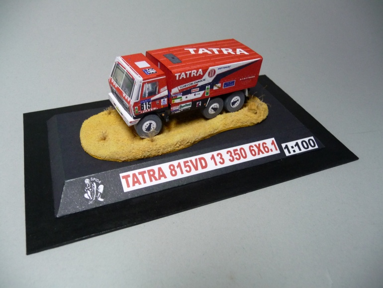 Tatra 815VD 13 350 6x6.1 Dakar 1988 - 4me (Pln� velikost v nov�m okn�) Tatra 815VD 13 350 6x6.1 Dakar 1988 - 4me