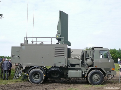 Tatra 815 4x4 Dělostřelecký radiolokátor ARTHUR Tatra 815 4x4 Dělostřelecký radiolokátor ARTHUR
