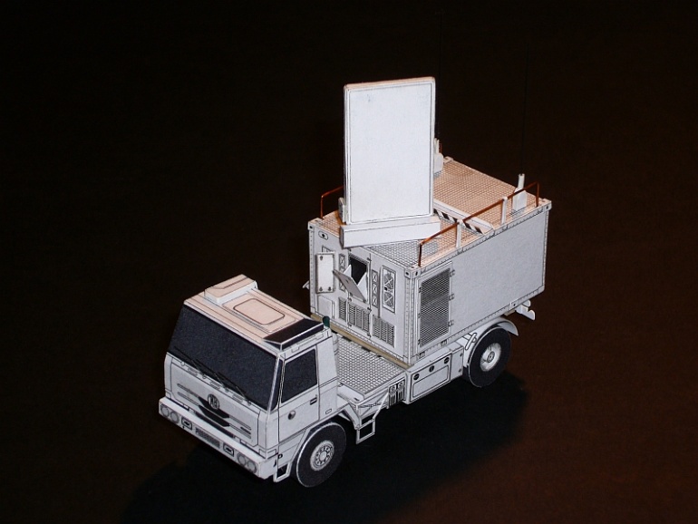 Tatra 815 4x4 Dělostřelecký radiolokátor ARTHUR (Plná velikost v novém okně) Tatra 815 4x4 Dělostřelecký radiolokátor ARTHUR