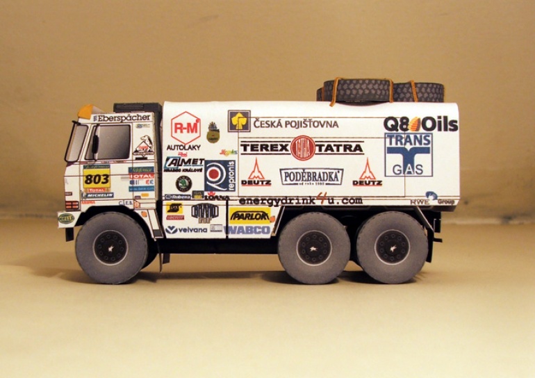Tatra Babča - Dakar (Plná velikost v novém okně) Tatra Babča - Dakar