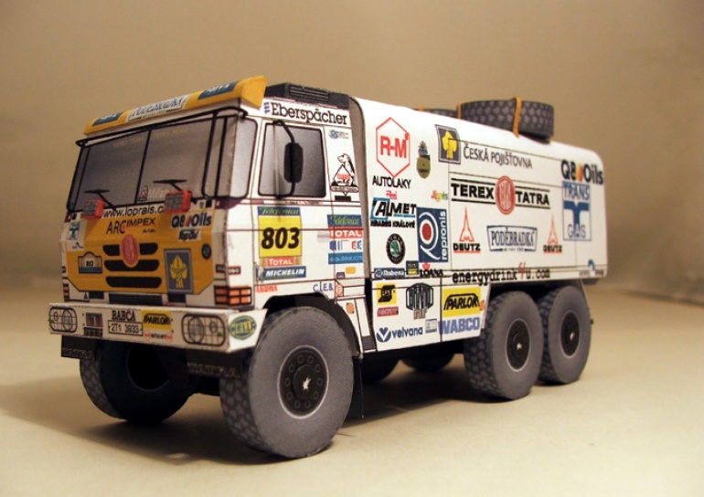 Tatra Babča - Dakar (Plná velikost v novém okně) Tatra Babča - Dakar
