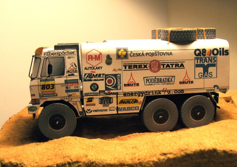 Tatra Babča - Dakar (Plná velikost v novém okně) Tatra Babča - Dakar