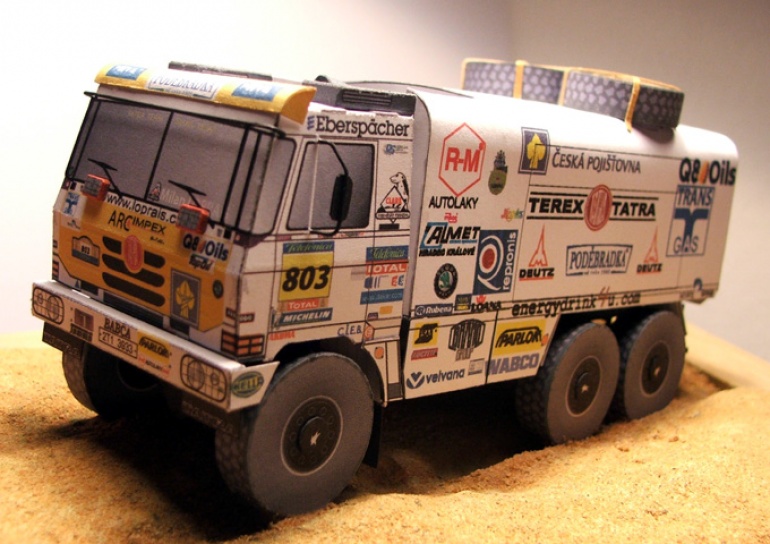 Tatra Babča - Dakar (Plnďż˝ velikost v novďż˝m oknďż˝) Tatra Babča - Dakar