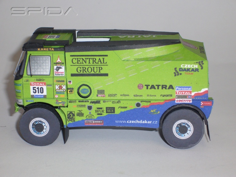 TATRA DAKAR 4x4 sezona 2010 (Plná velikost v novém okně) TATRA DAKAR 4x4 sezona 2010