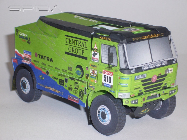 TATRA DAKAR 4x4 sezona 2010 (Plná velikost v novém okně) TATRA DAKAR 4x4 sezona 2010