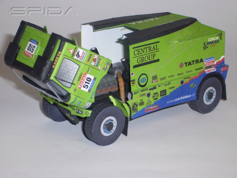 TATRA DAKAR 4x4 sezona 2010 (Plná velikost v novém okně) TATRA DAKAR 4x4 sezona 2010