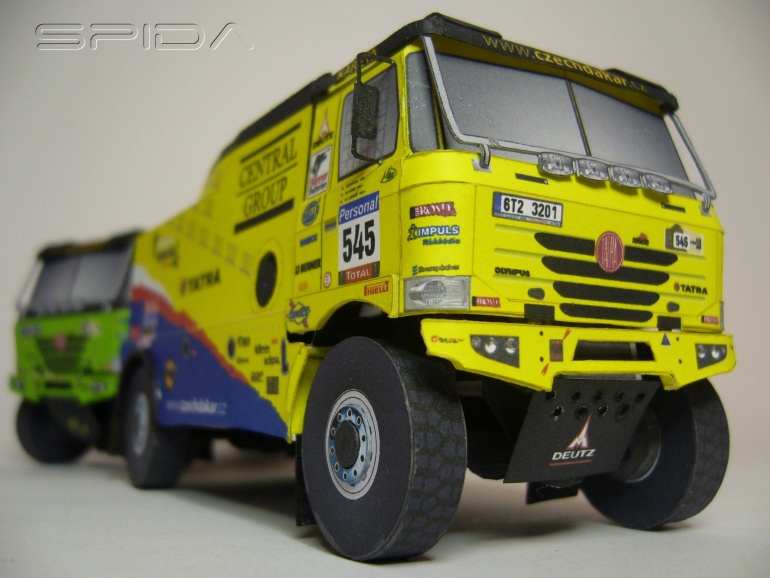 TATRA DAKAR 4x4 sezona 2010 (Plná velikost v novém okně) TATRA DAKAR 4x4 sezona 2010