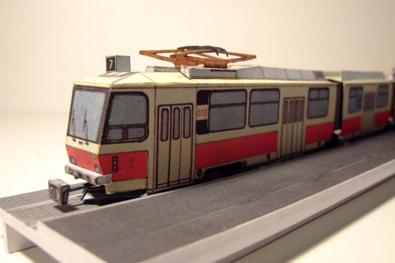 Tatra KT8D5 (Plná velikost v novém okně) Tatra KT8D5