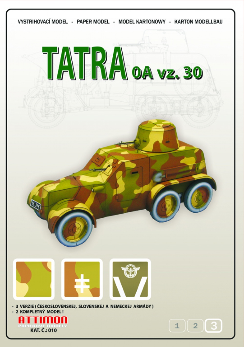 Tatra OA vz. 30 (Plná velikost v novém okně) Tatra OA vz. 30