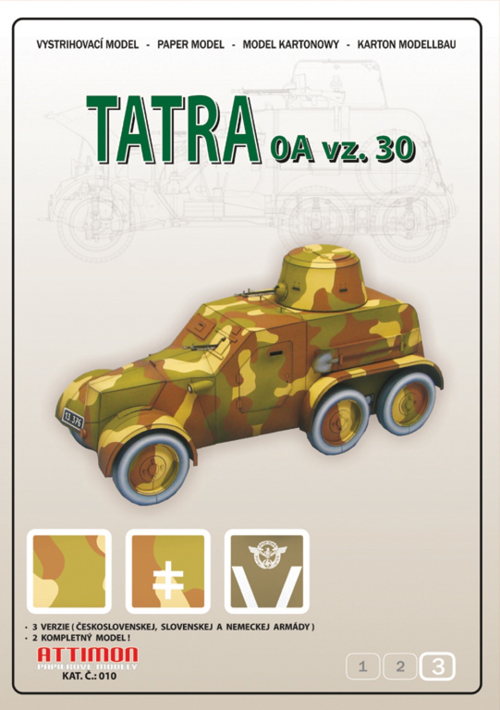 Tatra OA vz. 30 (Plná velikost v novém okně) Tatra OA vz. 30
