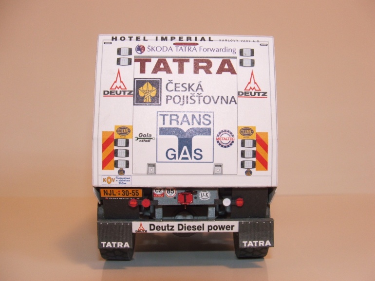 Tatra Puma Evo II - Dakar 2003 (Plná velikost v novém okně) Tatra Puma Evo II - Dakar 2003