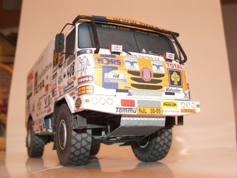 Tatra Puma Evo II - Dakar 2003 (Plná velikost v novém okně) Tatra Puma Evo II - Dakar 2003