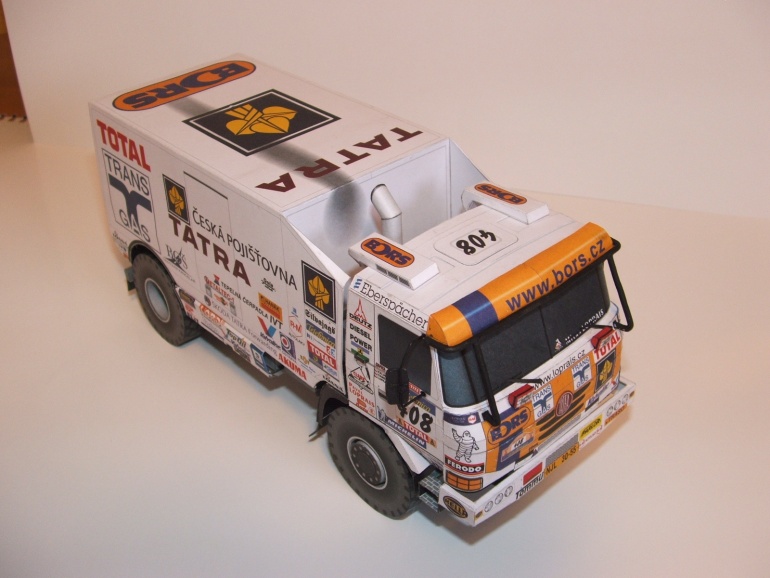 Tatra Puma Evo II - Dakar 2003 (Plná velikost v novém okně) Tatra Puma Evo II - Dakar 2003