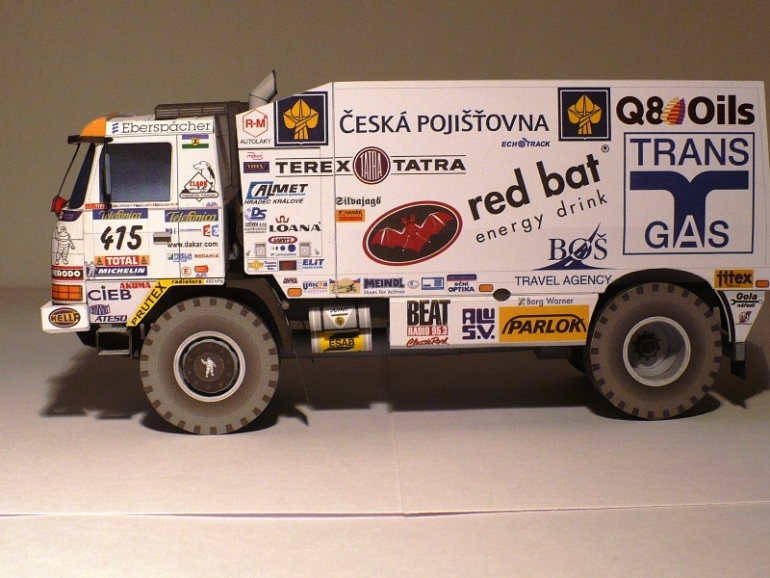 Tatra Puma Evo III Dakar 2006 (Plná velikost v novém okně) Tatra Puma Evo III Dakar 2006